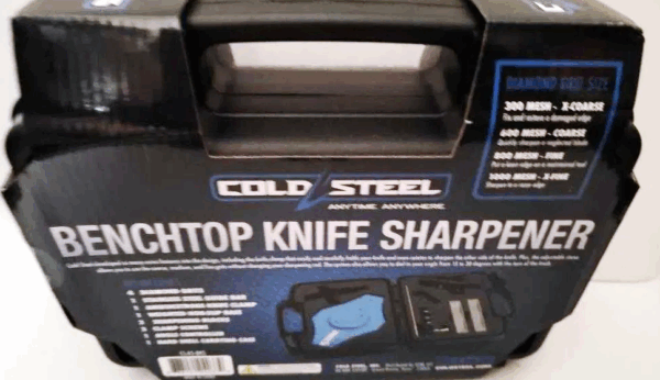 Cold Steel Benchtop Sharpener CS-KS-BKS